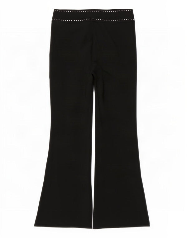 Spodnie damskie Marks & Spencer Flare UK 12 Medium W30 L30 Czarne