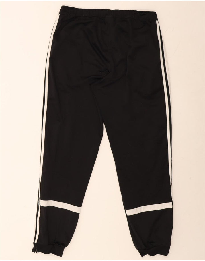 Adidas Męskie spodnie dresowe Joggery, duże, czarne, poliestrowe