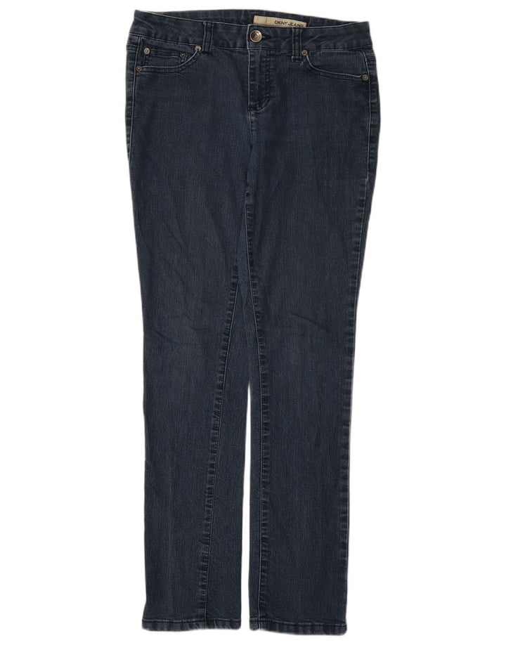 Dżinsy damskie Dkny US 8 Medium W30 L31 Granatowa bawełna