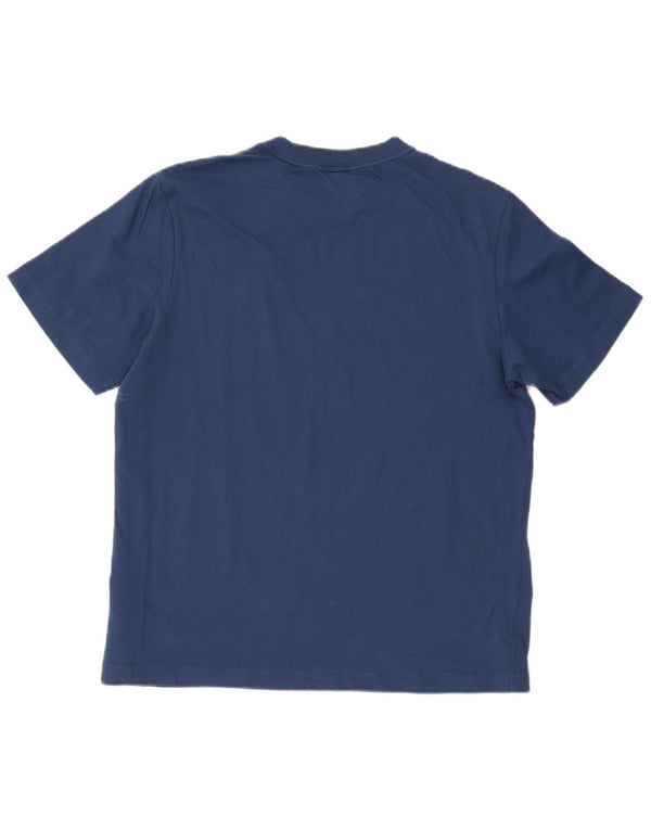 T-shirt męski Calvin Klein Jeans Top, średni, granatowy, bawełniany