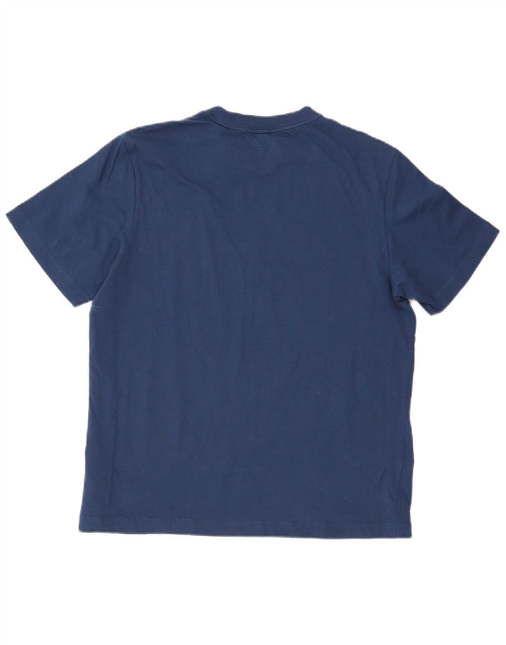 T-shirt męski Calvin Klein Jeans Top, średni, granatowy, bawełniany