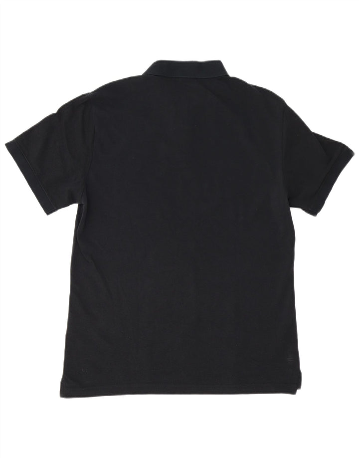 Męska koszulka polo Nike, średnia czarna, bawełniana