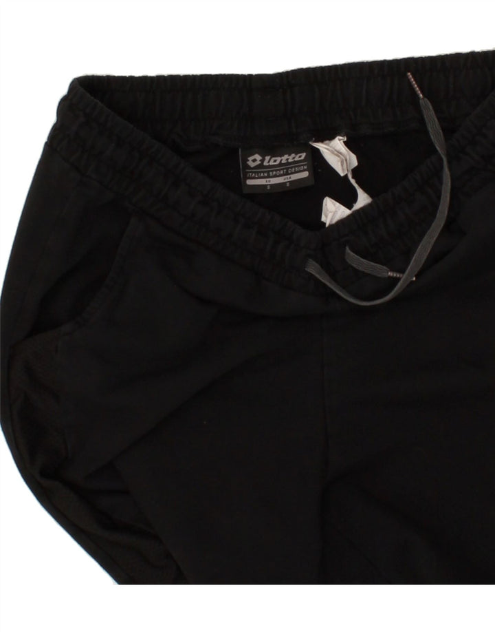 LOTTO Mens Tracksuit Trousers Joggers Small Black Cotton Vintage Lotto and Second-Hand Lotto from Messina Hembry 