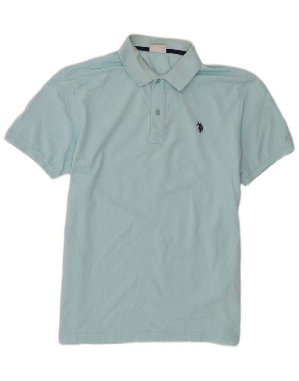 US Polo Assn. Koszula męska XL, niebieska, bawełniana