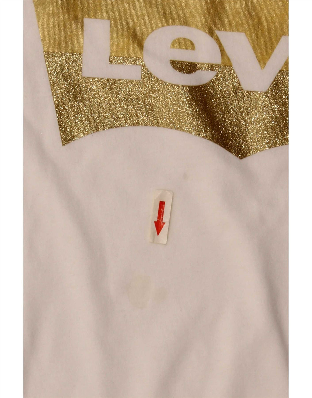 Damska koszulka z grafiką Levi's Top UK 10 Small White