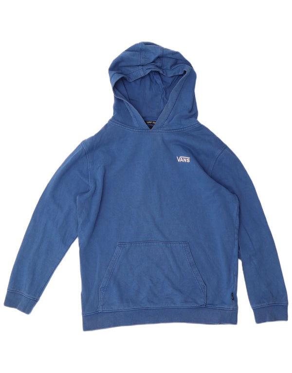 Chłopięcy sweter z kapturem Vans 14-15 lat XL, niebieski, bawełniany