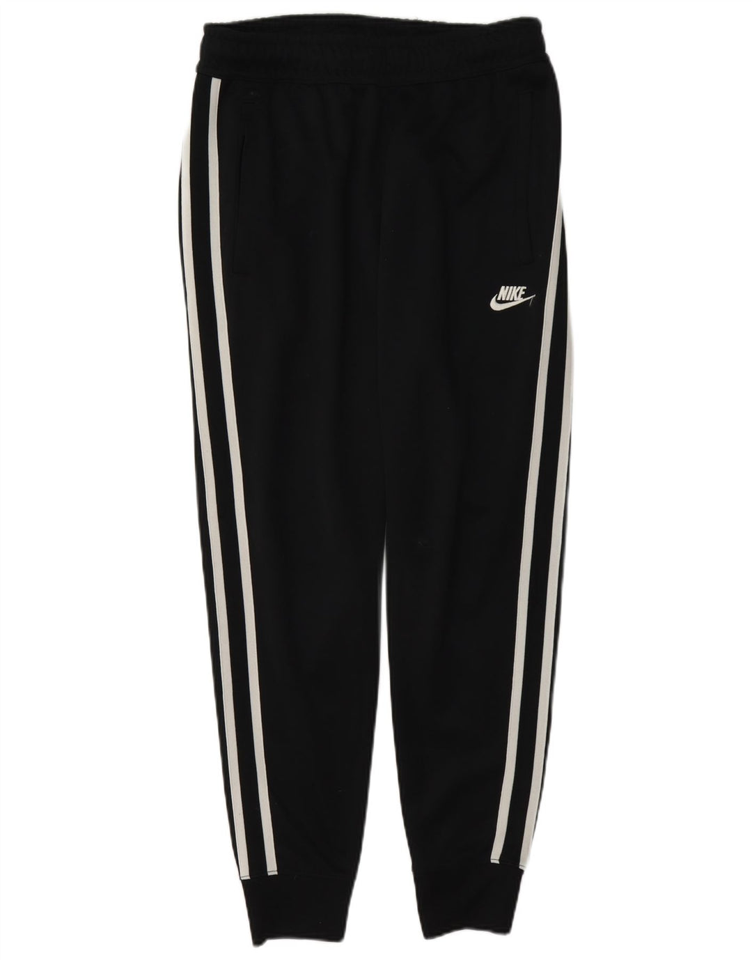 Męskie spodnie dresowe Nike, małe, czarne, poliestrowe