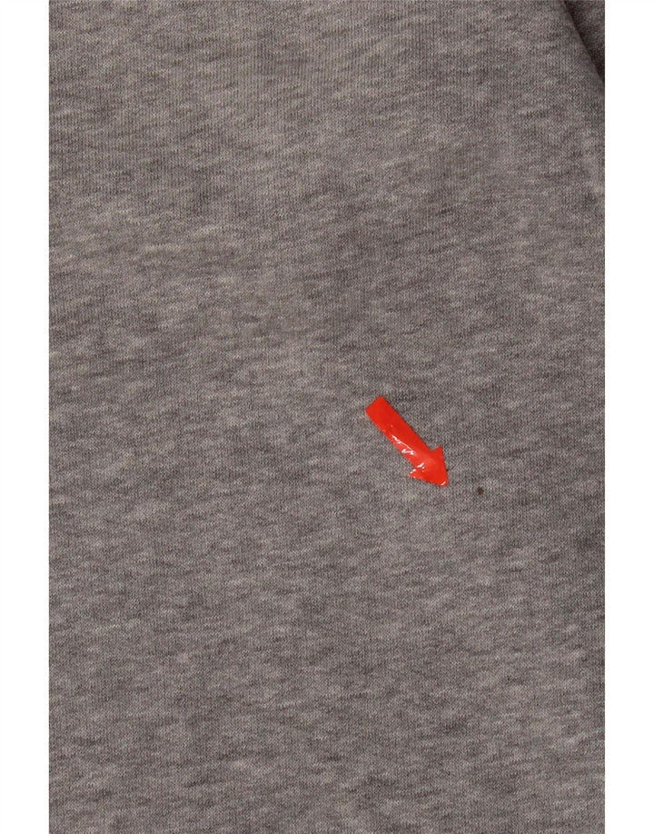 Męska bluza dresowa Nike, mała, szara, nakrapiana, bawełniana