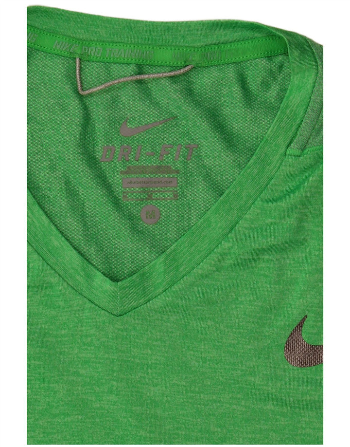 Męski T-shirt Nike Dri Fit, średni zielony