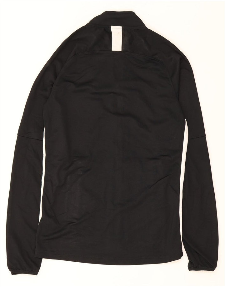Męska kurtka dresowa Nike Dri Fit, mała, czarna, poliestrowa z blokami kolorów