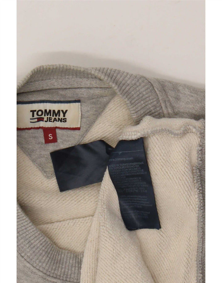 Męska bluza Tommy Hilfiger, mała, szara, bawełniana