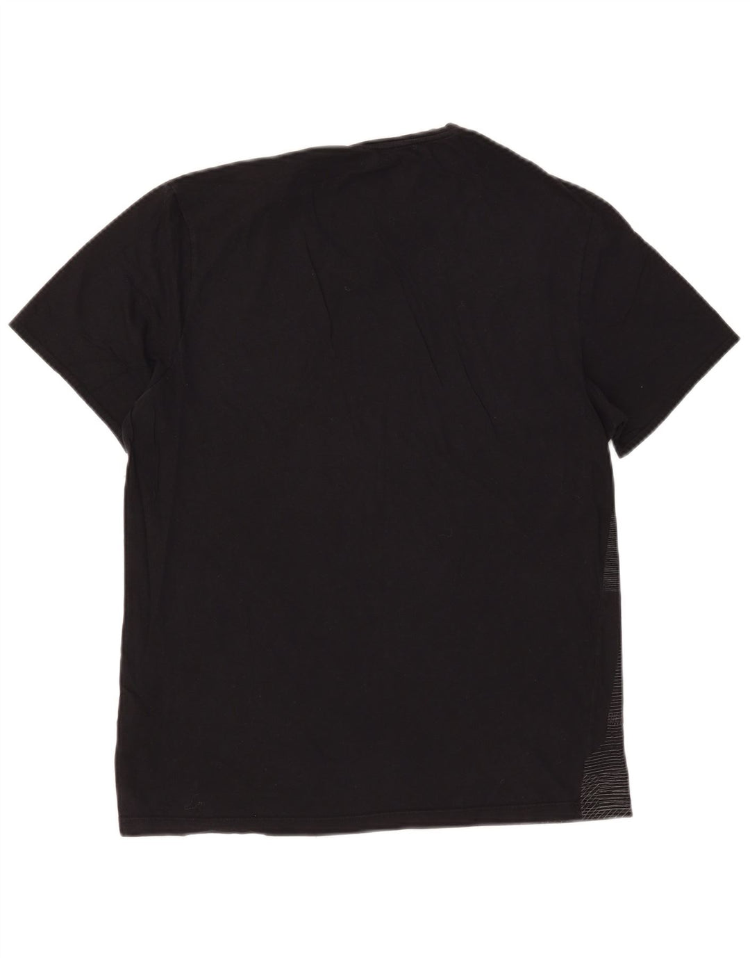 Męski T-shirt Guess z grafiką, duży, czarny