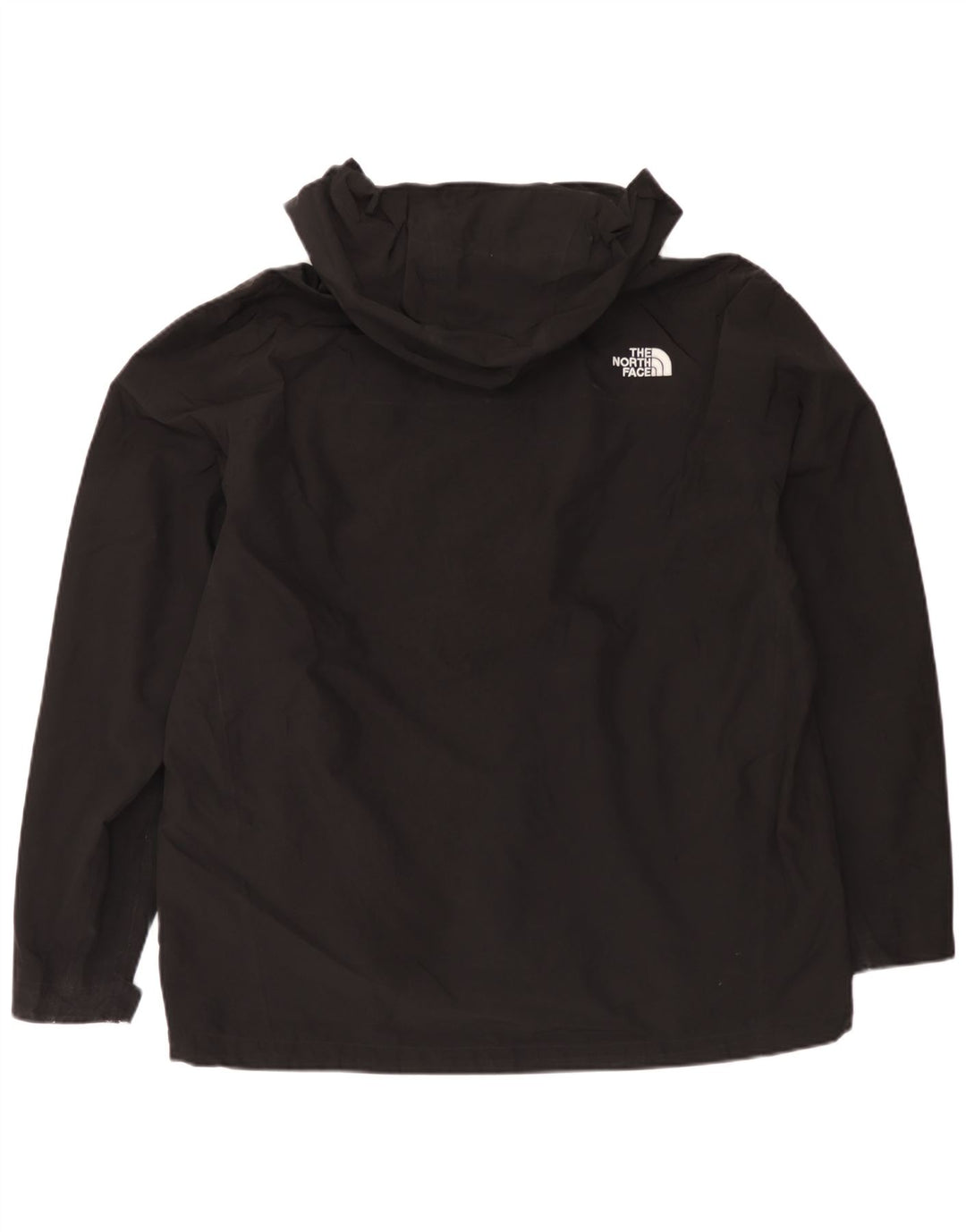 Męska kurtka przeciwdeszczowa z kapturem The North Face UK 42 XL, czarny poliester