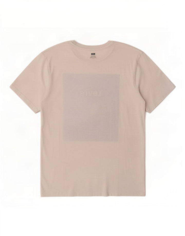 Męski T-shirt z grafiką Levi's, duży, biały