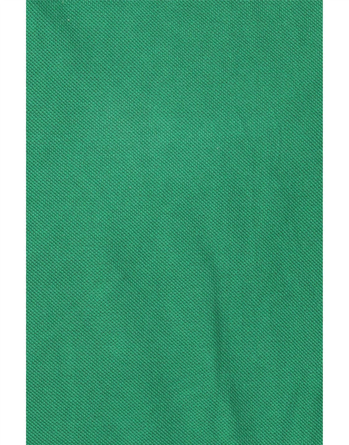 Męska koszulka polo Lacoste, średnia, zielona bawełna