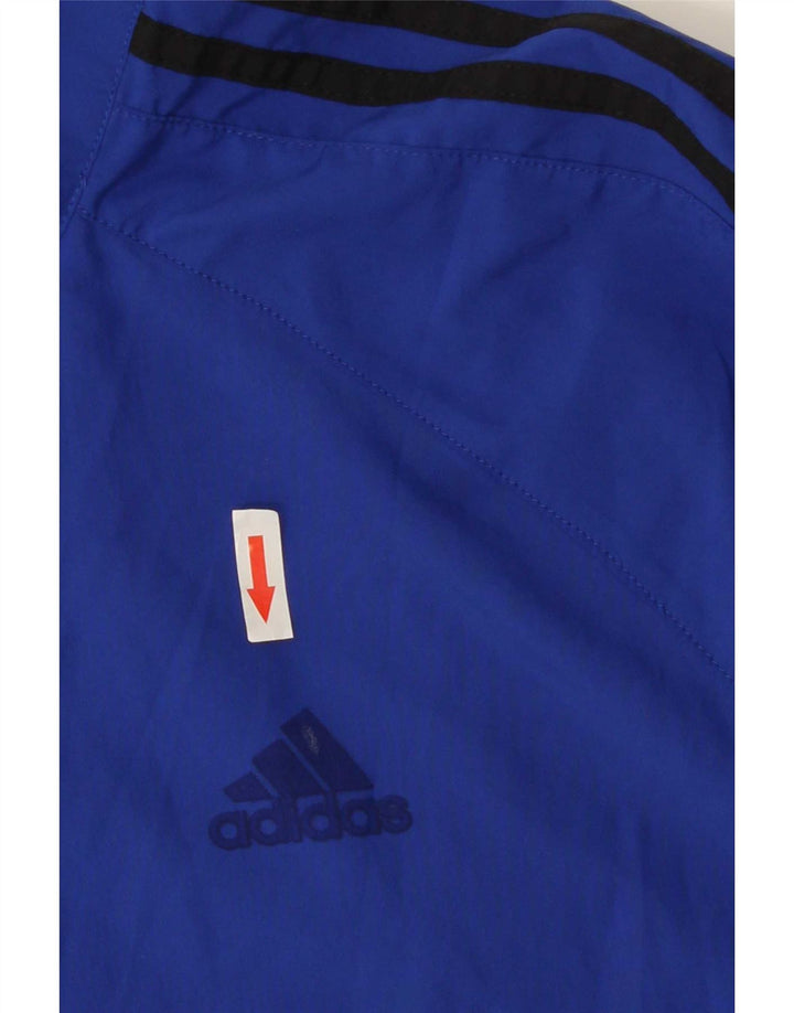 Kurtka męska dresowa Adidas, średnia niebieska