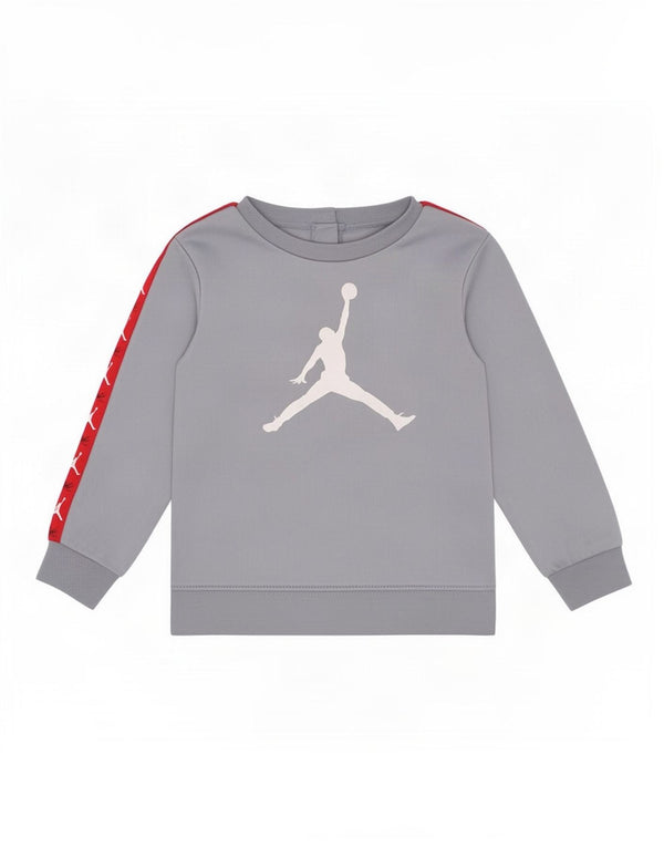 Jordan Baby Boys Graphic Sweatshirt Jumper 18-24 Months Grey Colourblock