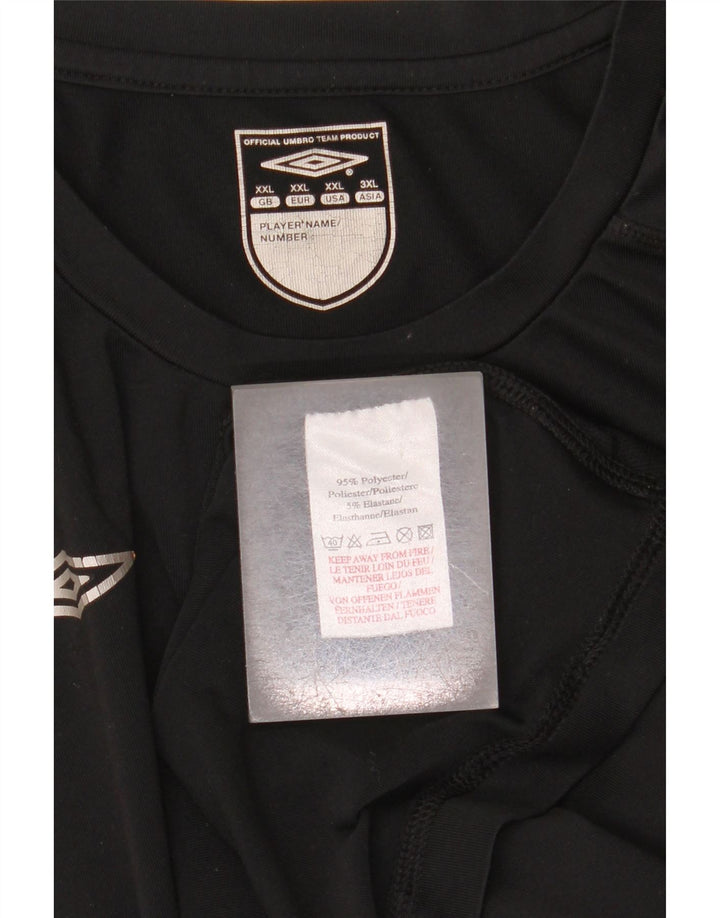 Męska kamizelka Umbro 2XL, czarny poliester