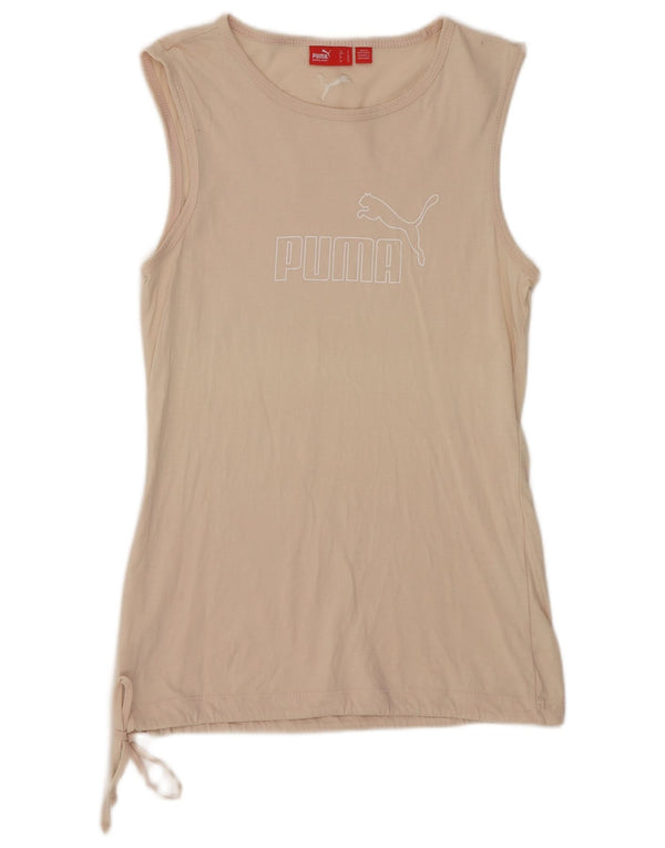 Damska kamizelka z grafiką Puma Top UK 10 Small Beige Sports