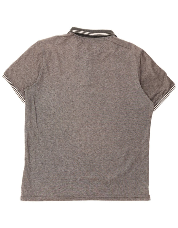 Męska koszulka polo Champion Easy Fit w duże szare paski