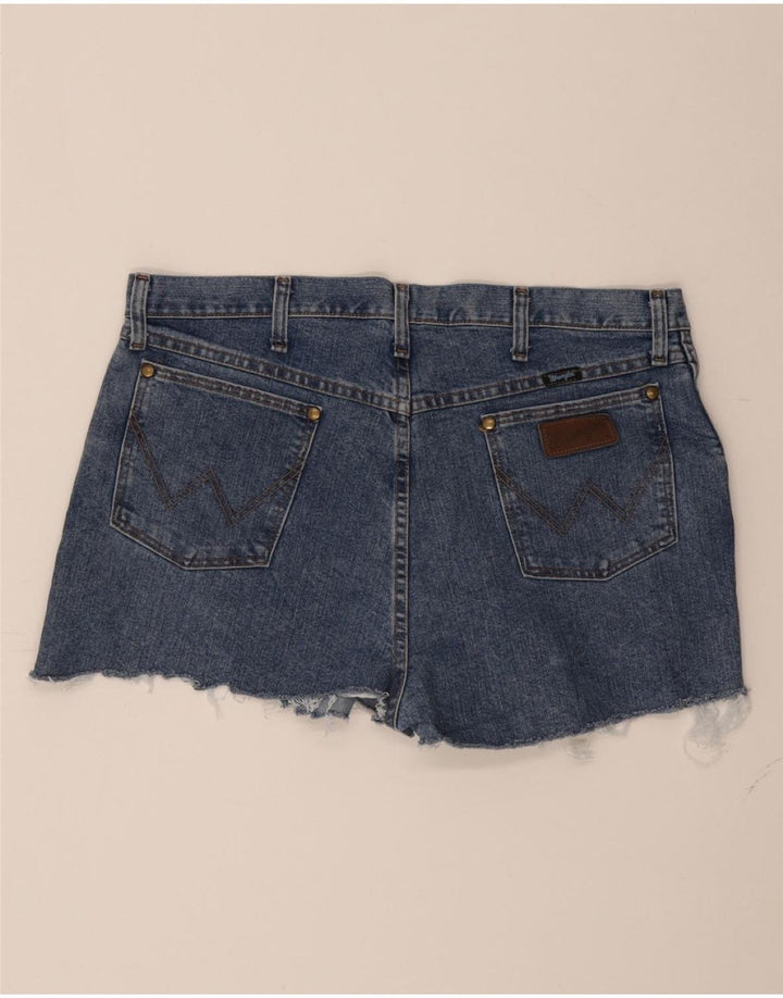 WRANGLER Womens Denim Shorts W36 XL Blue Cotton Vintage Wrangler and Second-Hand Wrangler from Messina Hembry 