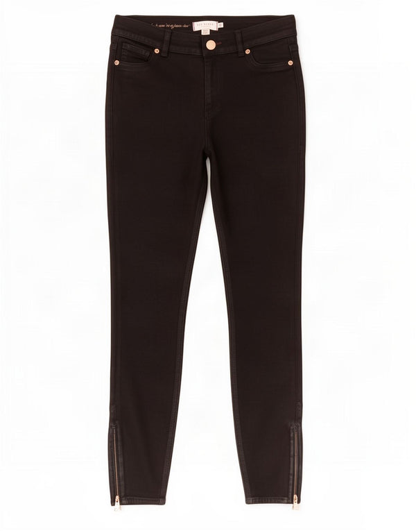 Damskie jeansy skinny Ted Baker W28 L28, czarne, bawełniane