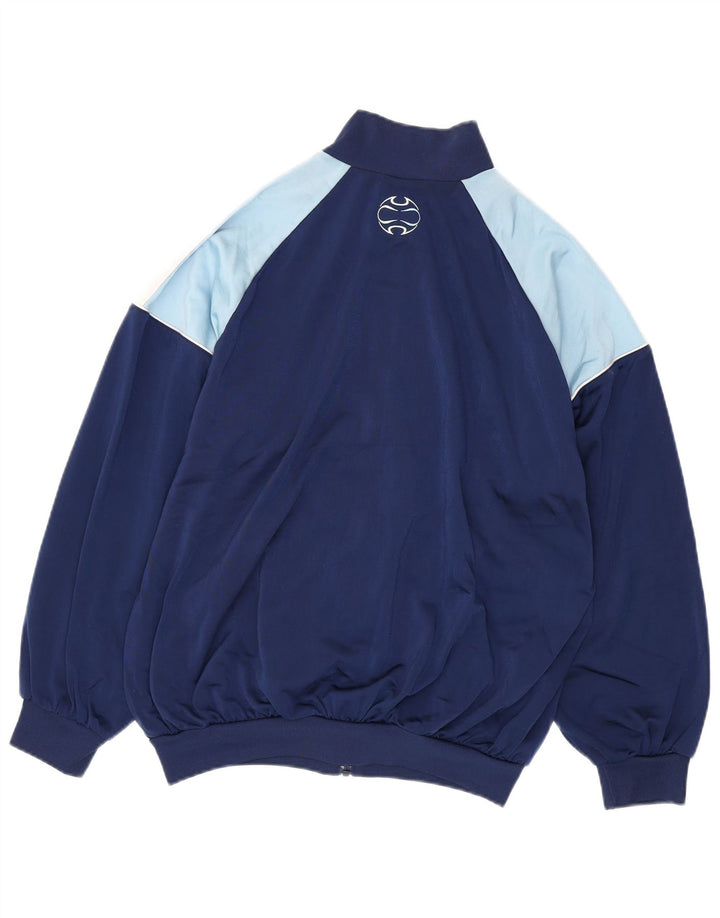 Dres męski ADIDAS, UK 40/42, średni granatowy, poliester z blokami kolorów