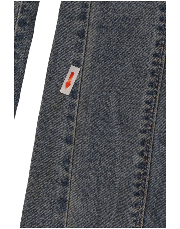 Damskie proste dżinsy Calvin Klein W29 L35 Niebieskie bawełniane