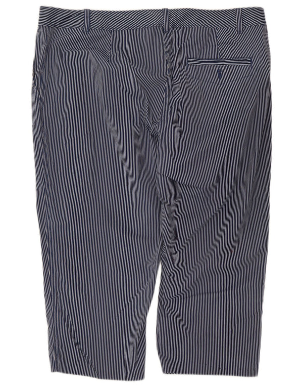 Spodnie Capri Marks & Spencer Damskie UK 20 2XL W40 L21 Granatowe Niebieskie
