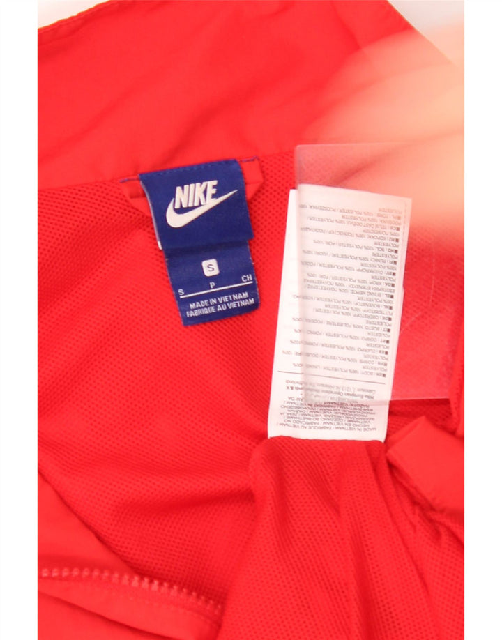 Męska bluza dresowa NIKE, mała, czerwona, poliester
