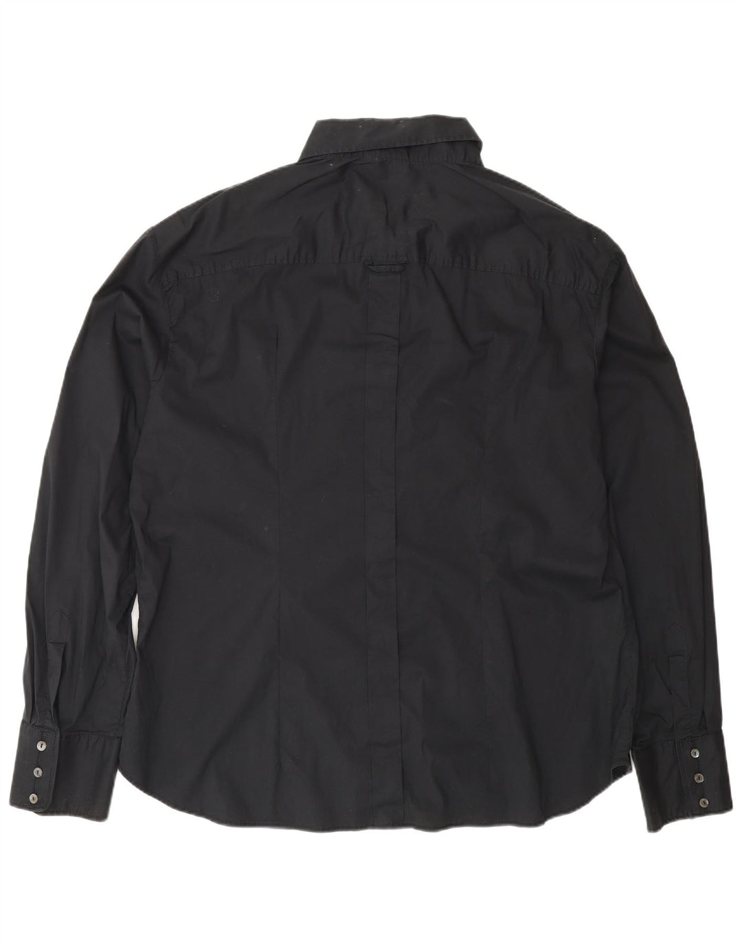 Koszula męska Dolce & Gabbana, rozmiar 48, 2XL, czarna, bawełniana