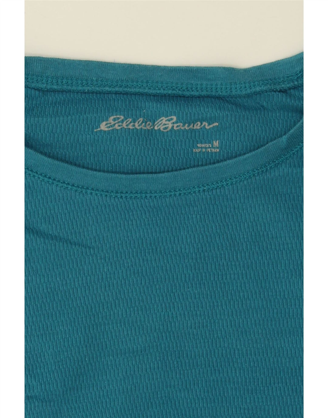 EDDIE BAUER Womens Top Long Sleeve UK 12 Medium Blue Cotton Vintage Eddie Bauer and Second-Hand Eddie Bauer from Messina Hembry 