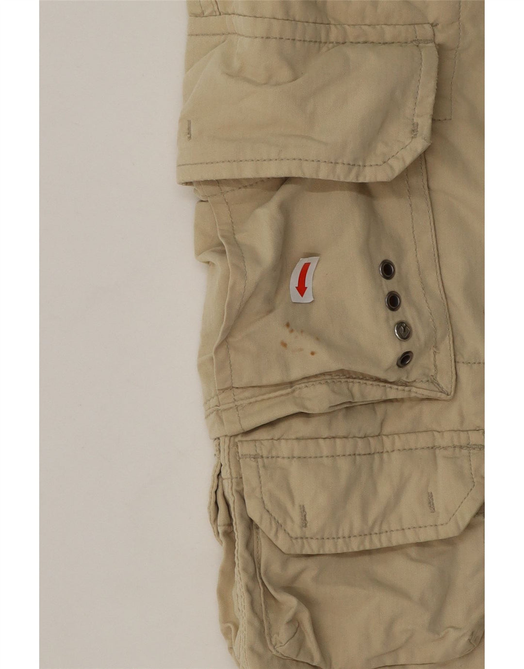 KILLTEC Mens Cargo Shorts Medium W32 Beige Cotton Vintage Killtec and Second-Hand Killtec from Messina Hembry 