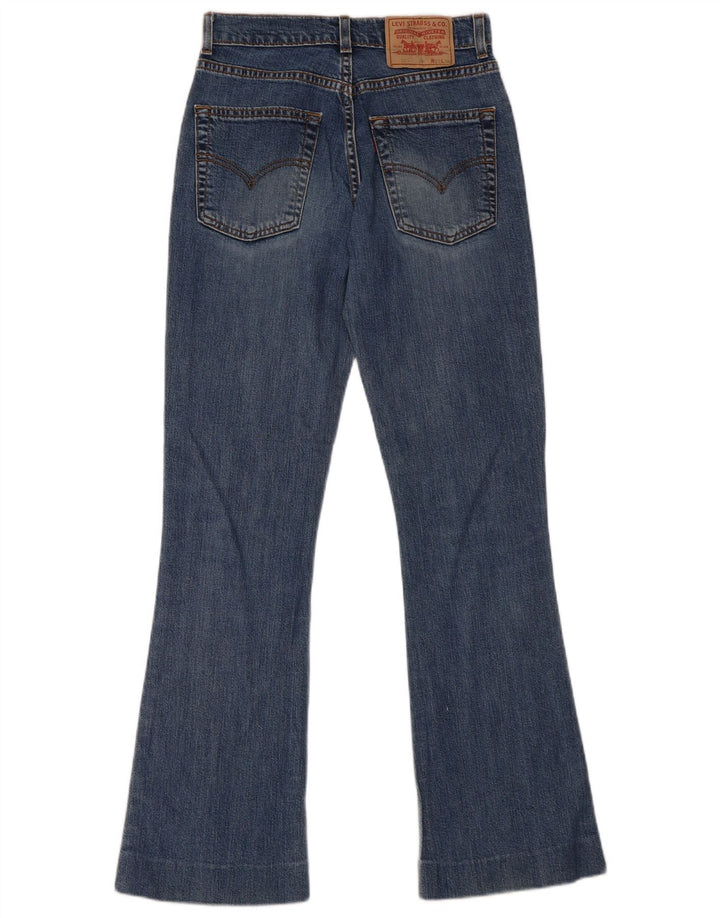 Damskie dżinsy Levi's 525 Bootcut W28 L30 Niebieska bawełna