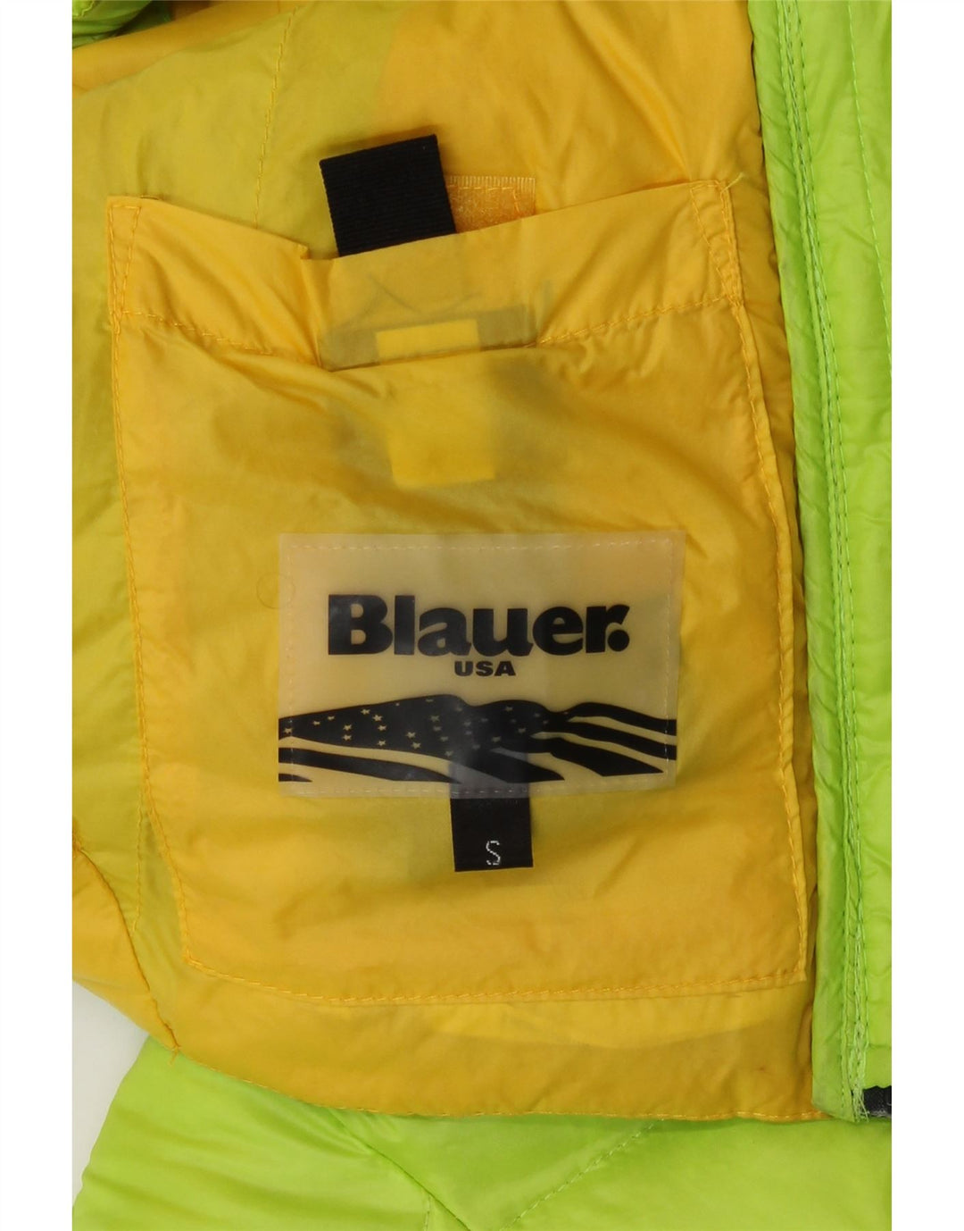 Damska kurtka Blauer Crop Padded UK 10 Small, zielona poliamid