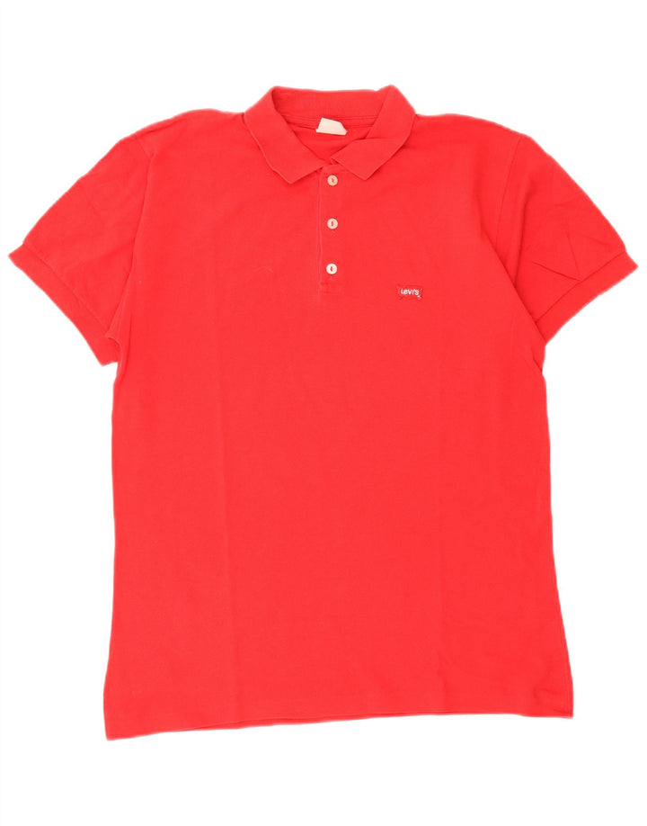 Męska koszulka polo Levi's, kolor średni, czerwony