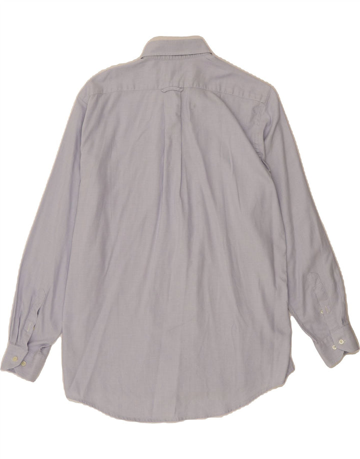 LACOSTE Mens Shirt Size 40 Medium Blue Check Cotton Vintage Lacoste and Second-Hand Lacoste from Messina Hembry 