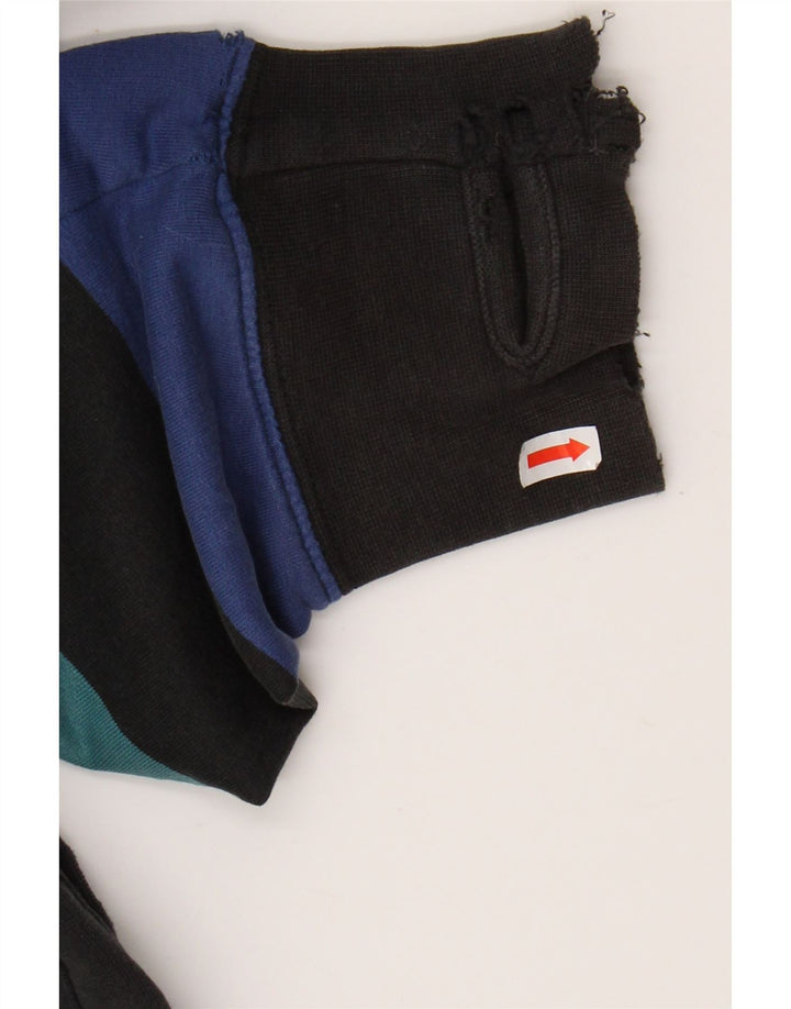 Męski sweter VANS z kapturem i zamkiem, w średnie, wielokolorowe paski