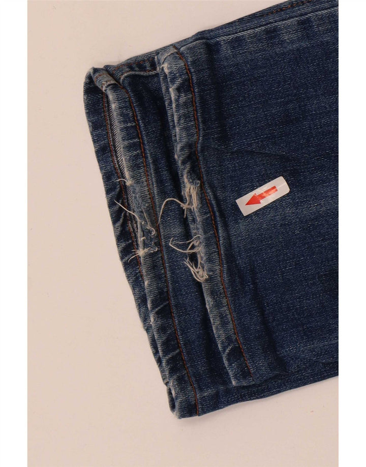 Męskie jeansy slim Moschino W38 L32 Niebieskie, bawełniane, klasyczne