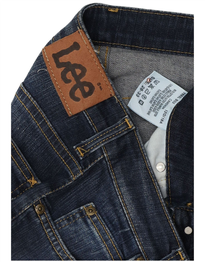Damskie jeansy Lee Cameron Bootcut W28 L33 Granatowe, bawełniane