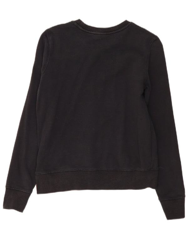 Damska bluza z grafiką Calvin Klein Jeans, UK 10, mała czarna