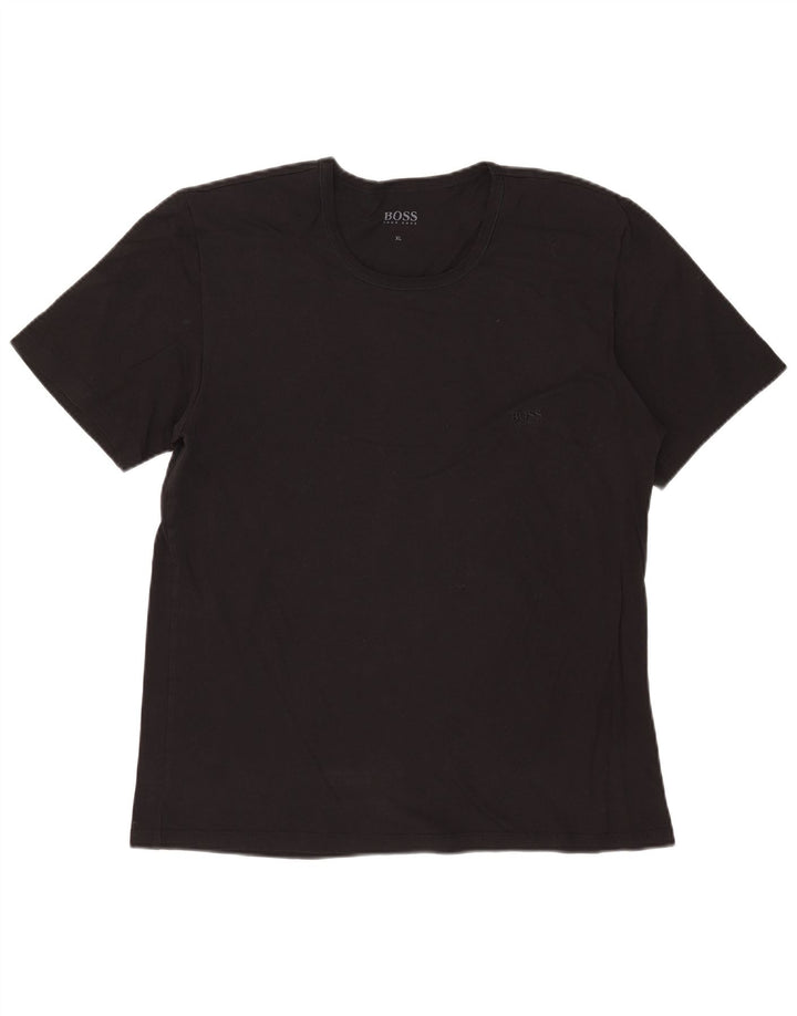 T-shirt męski Hugo Boss XL, czarny, bawełniany