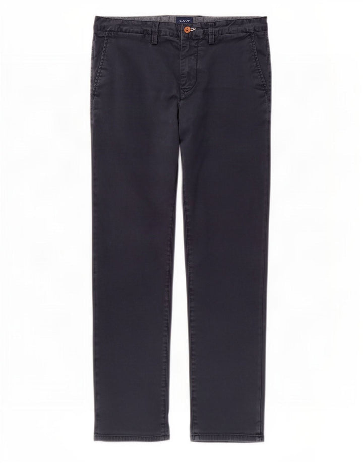 Spodnie męskie Gant Straight Regular Chino W34 L30 Granatowe