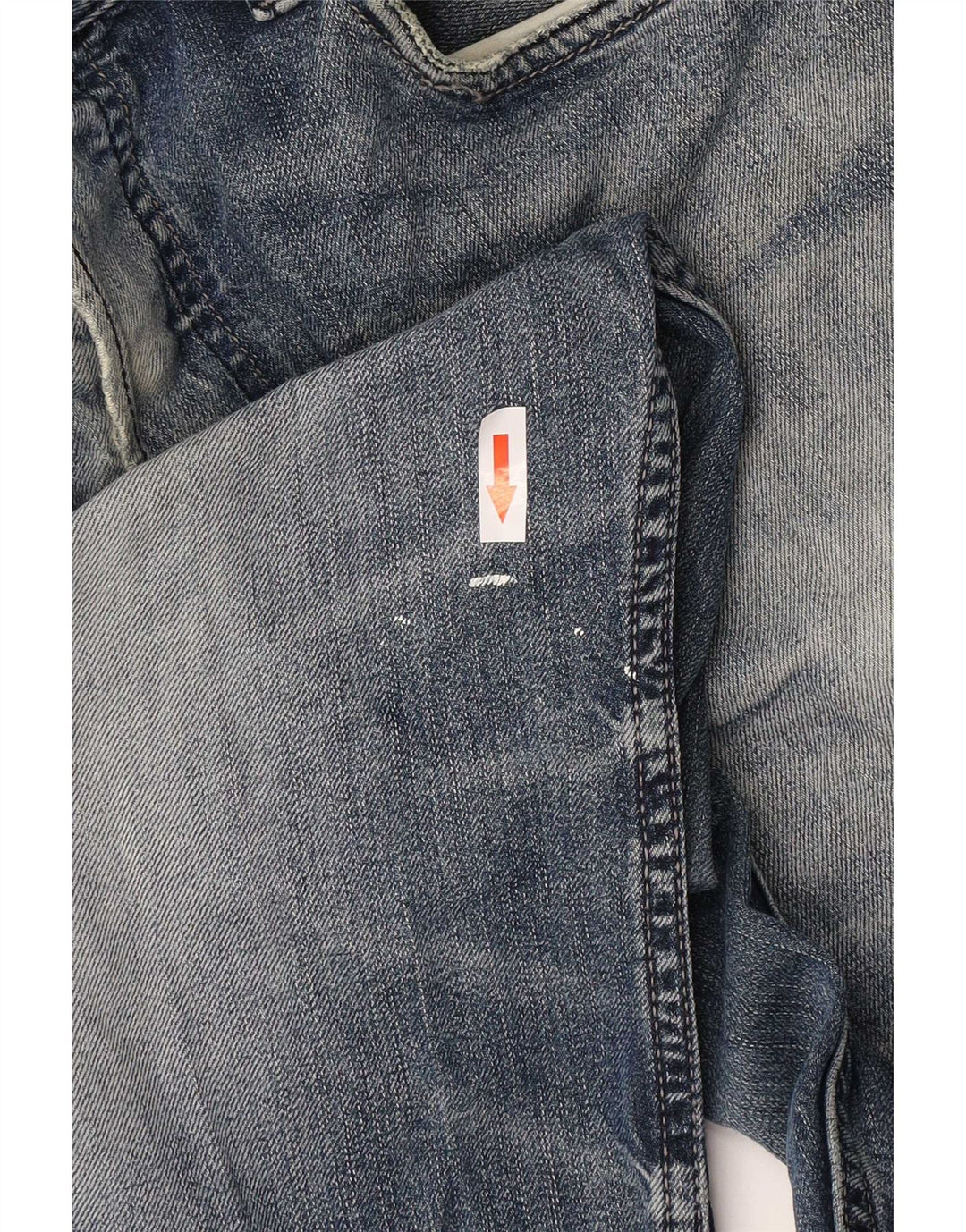 Męskie jeansy Diesel Larkee Straight W32 L30 Niebieskie bawełniane