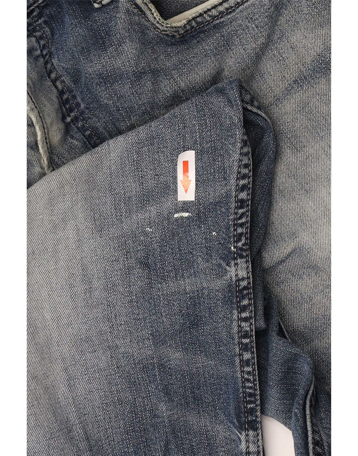 Męskie jeansy Diesel Larkee Straight W32 L30 Niebieskie bawełniane