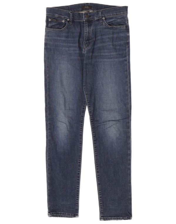 Polo Ralph Lauren Chłopięce The Eldridge Skinny Jeans 15-16 lat W30 L30 Niebieski