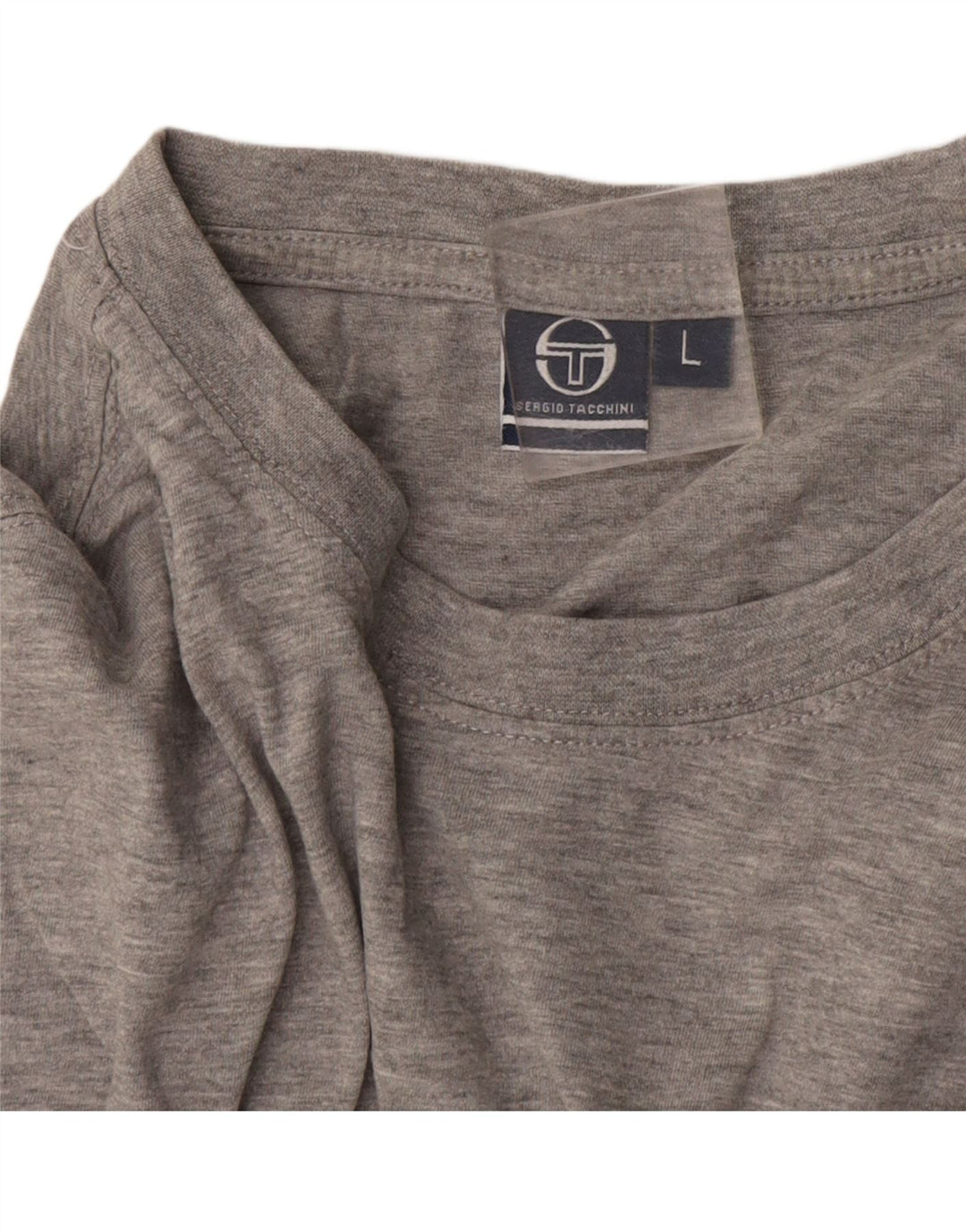 T-shirt męski Sergio Tacchini, duży, szary, nakrapiany
