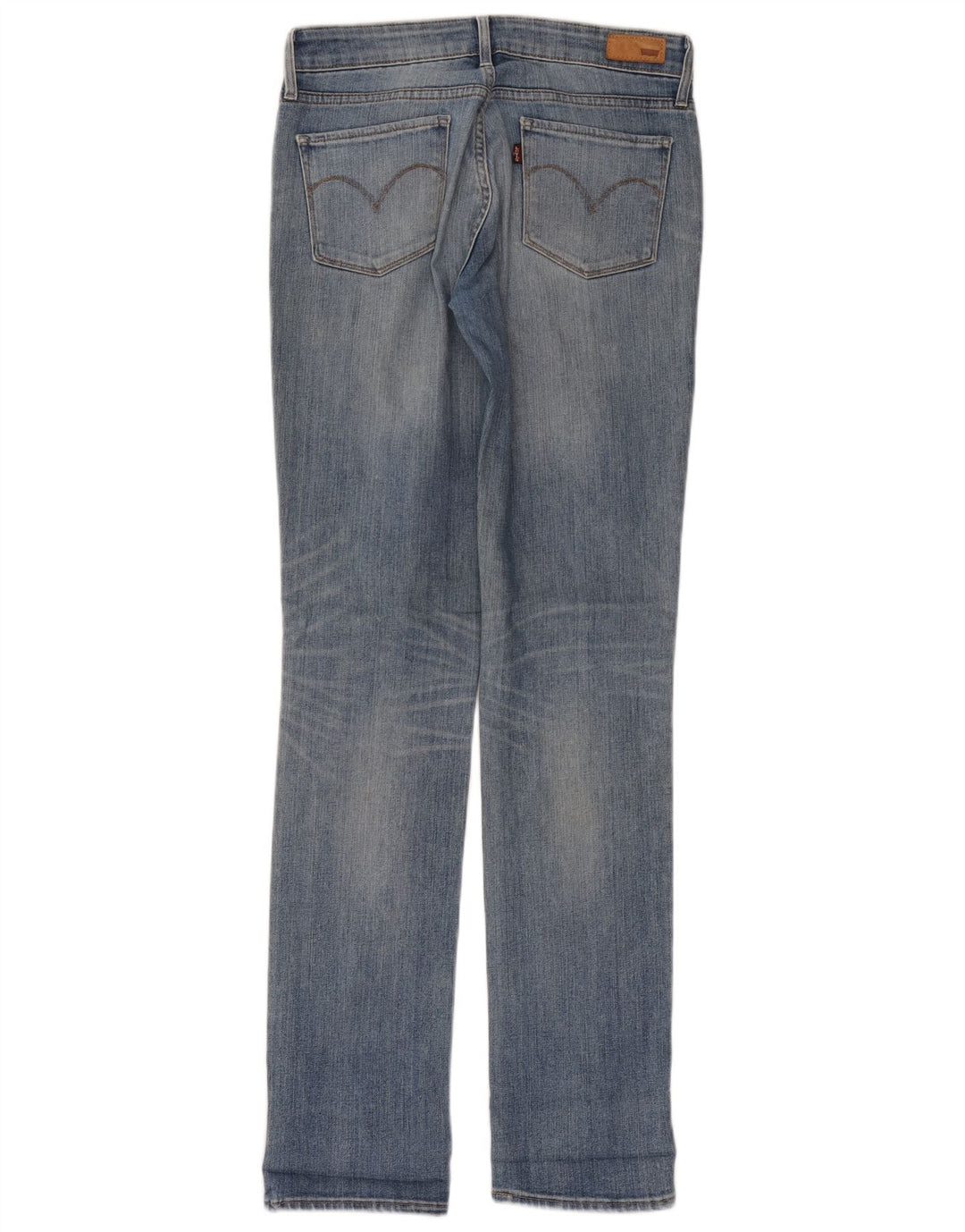 Damskie proste dżinsy Levi's W28 L34 Niebieskie bawełniane