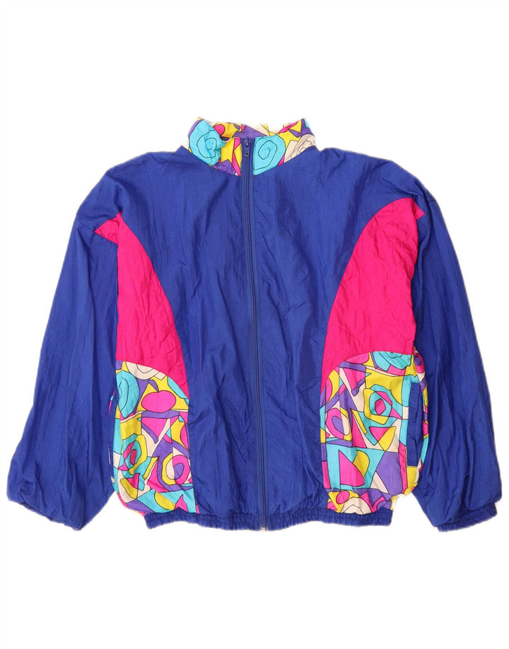 ORSO POETA Chłopięcy pełny dres 13-14 lat Niebieski poliamid w blokach kolorów