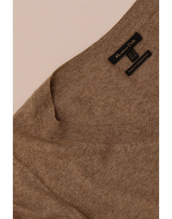 Damski top Massimo Dutti z rękawem 3/4 UK 10, mały, brązowy